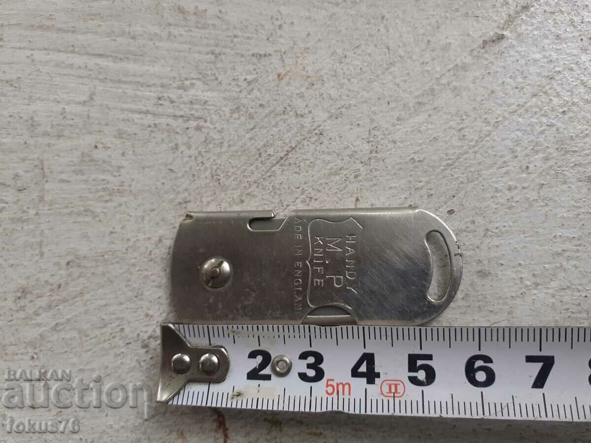 Lamă de ras pliabilă veche de colecție - 7 Lamă de ras pliabilă veche de colecție - 7