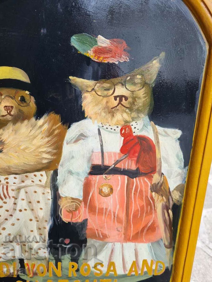 Παλιά ζωγραφισμένη στο χέρι ξύλινη πινακίδα με τιμή 90.00 BGN | € 46.02 Παλιά ζωγραφισμένη στο χέρι ξύλινη πινακίδα με τιμή 90.00 BGN | € 46.02