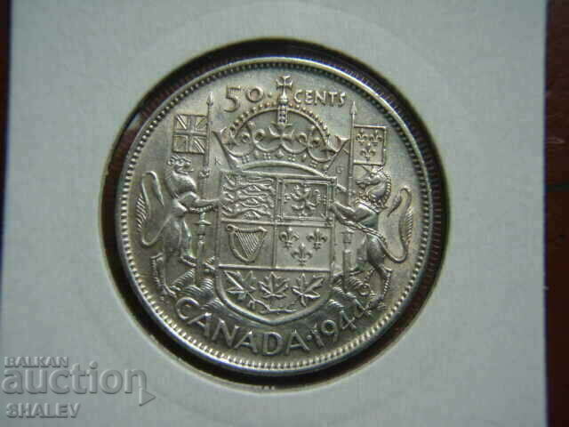 Delivery of 50 Cents 1944 Canada - VF/XF Delivery of 50 Cents 1944 Canada - VF/XF
