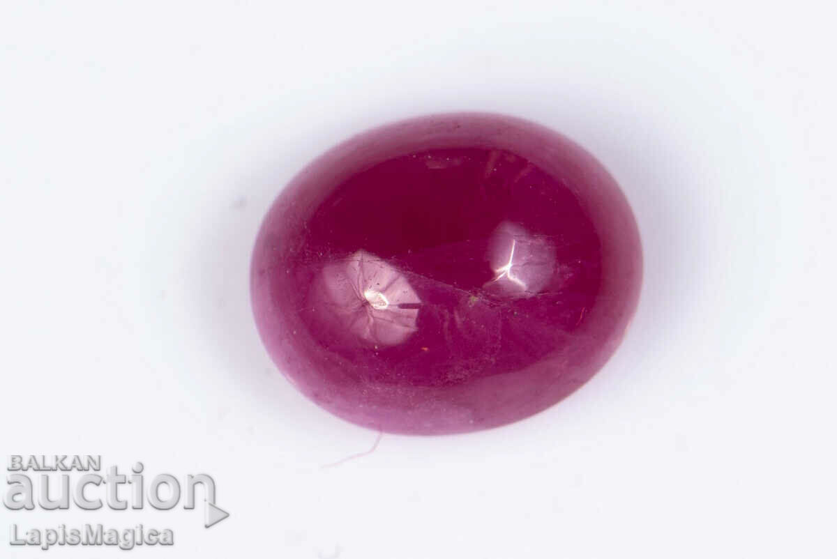 Pink Ruby 2.45ct Oval Cabochon #5