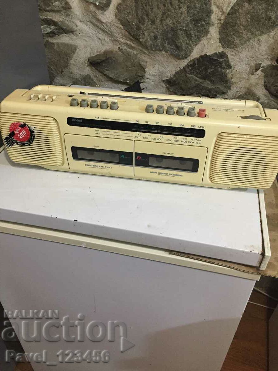 Casetofon dublu retro
