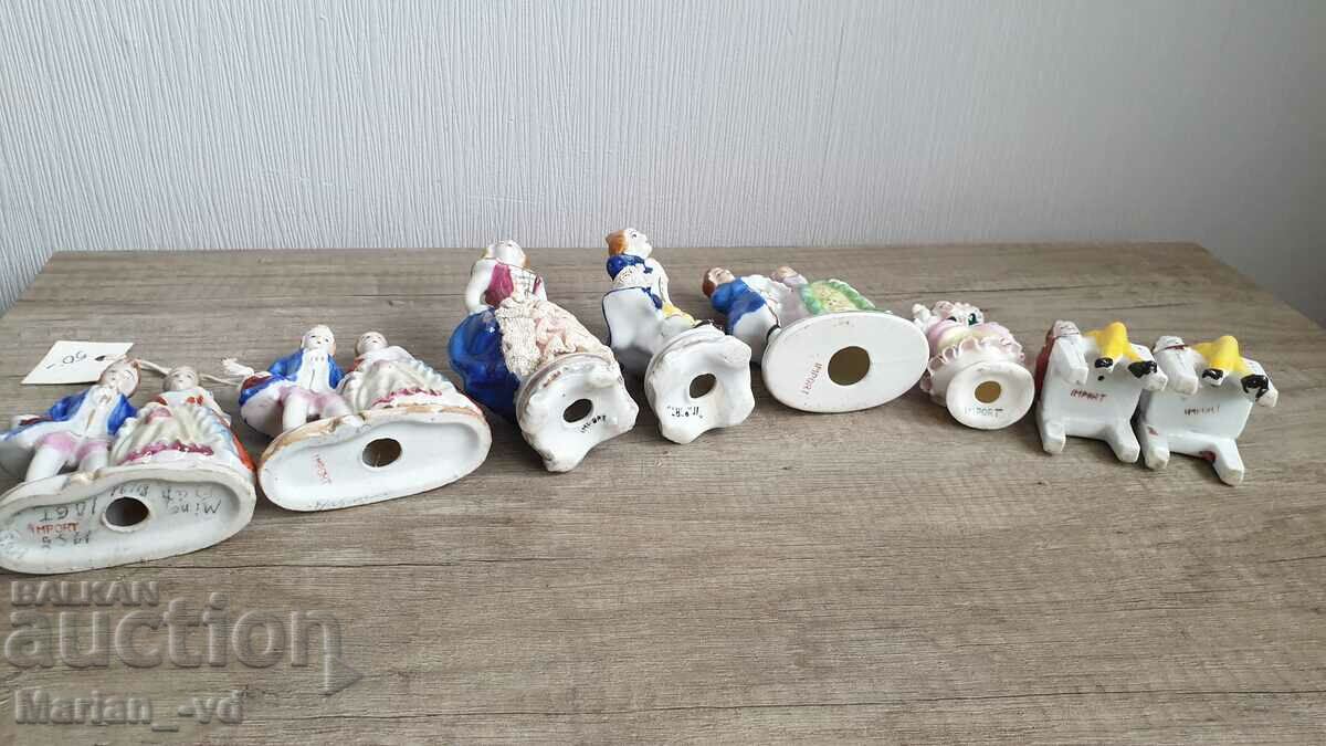 Lot of old porcelain figures - 5 Lot of old porcelain figures - 5