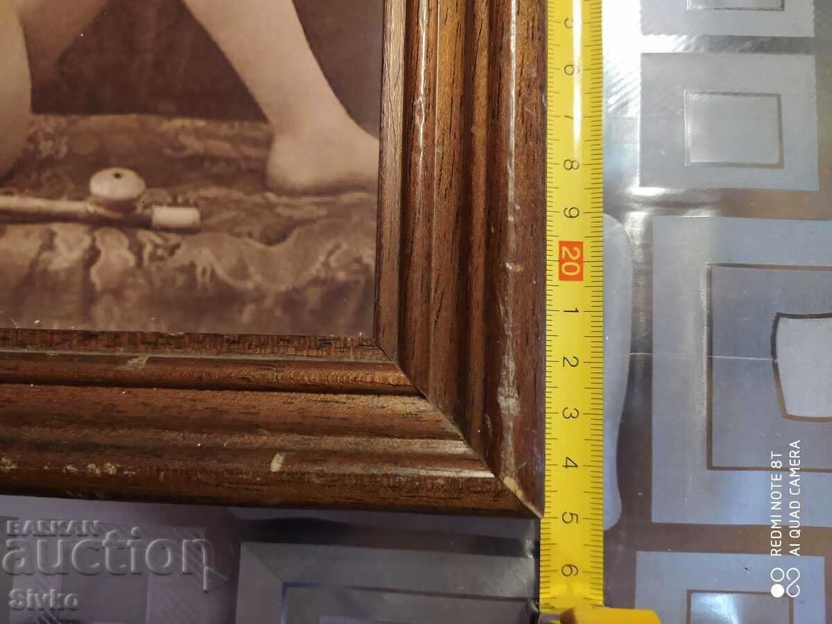Auction  Photo erotica before 1944 with a frame
