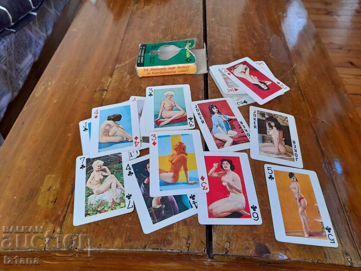 Licitație Cărți de joc erotice vechi Licitație Cărți de joc erotice vechi