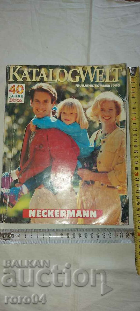 NECKERMANN - CATALOG - 1990 with price 40.00 BGN | € 20.45 NECKERMANN - CATALOG - 1990 with price 40.00 BGN | € 20.45