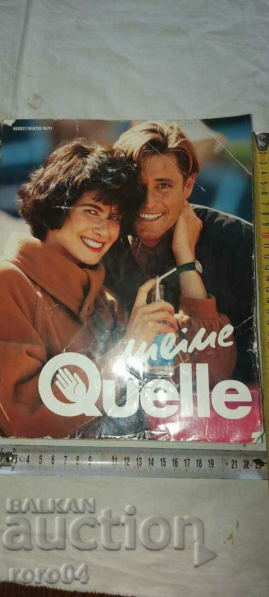 QUELLE - CATALOG - 1990/91 cu preț € 24.99 | 48.88 BGN