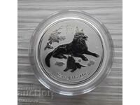 1/2 oz -2018 SILVER AUSTRALIA Year of the Dog II ΣΕΙΡΑ