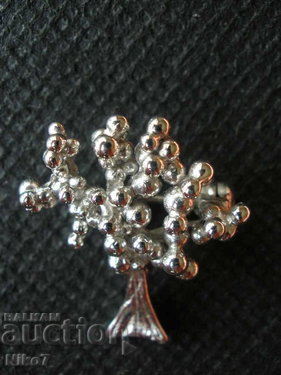 Vintage silver brooch - "The Tree of Life" with price 54.99 BGN | € 28.12