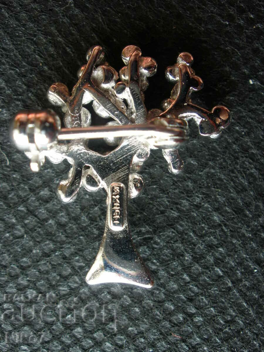 Auction  Vintage silver brooch - "The Tree of Life"