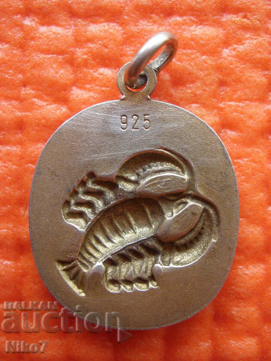 Vintage Silver Zodiac Locket - "Cancer" με τιμή € 21.99 | 43.01 BGN