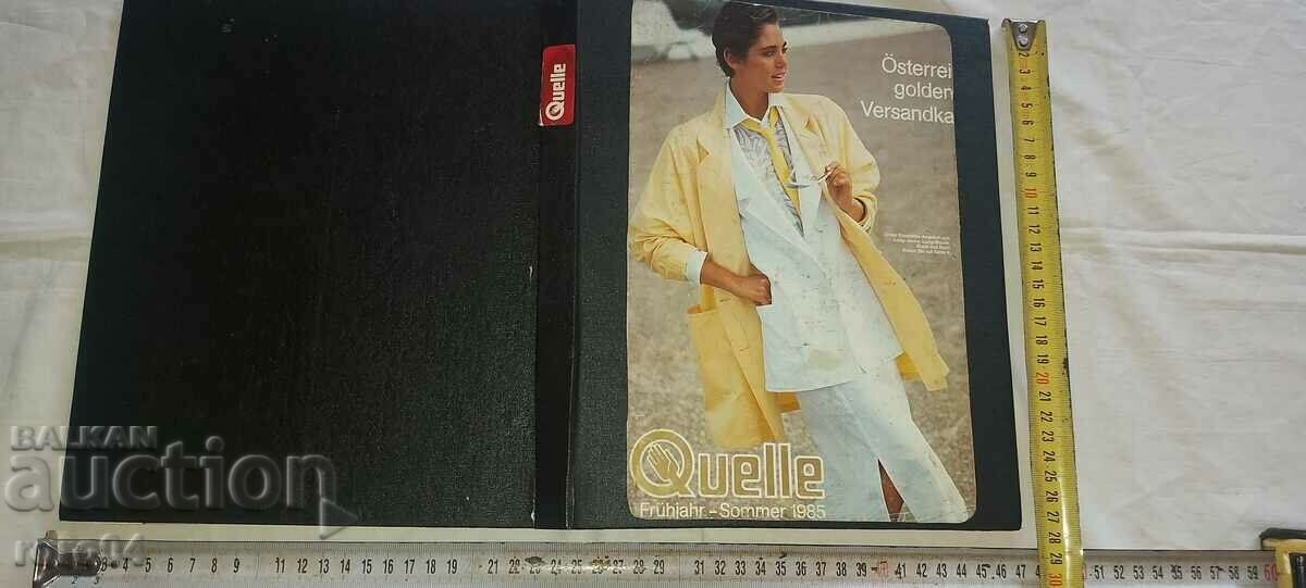 QUELLE - КАТАЛОГ - 1985 г.