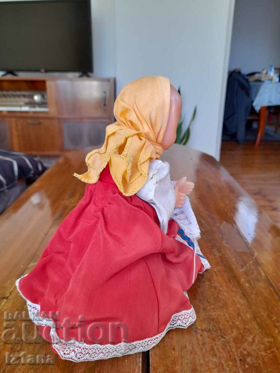 Auction  Old doll for Samovar