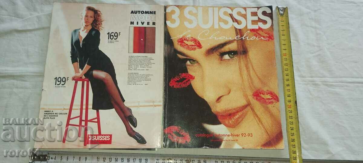 3 SUISSE - CATALOG - 1992/93
