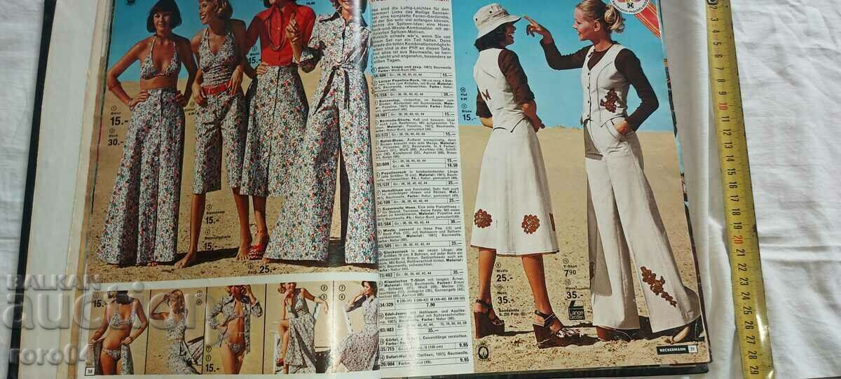 NECKERMANN - CATALOG - 1975 cu preț € 23.99 | 46.92 BGN