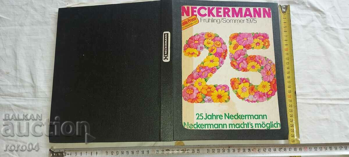NECKERMANN - КАТАЛОГ - 1975 г.