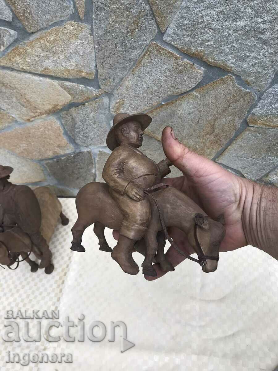 STATUETA DE LEMN DON QUIJOTE SI SANCHO PANSA DE LEMN - 6