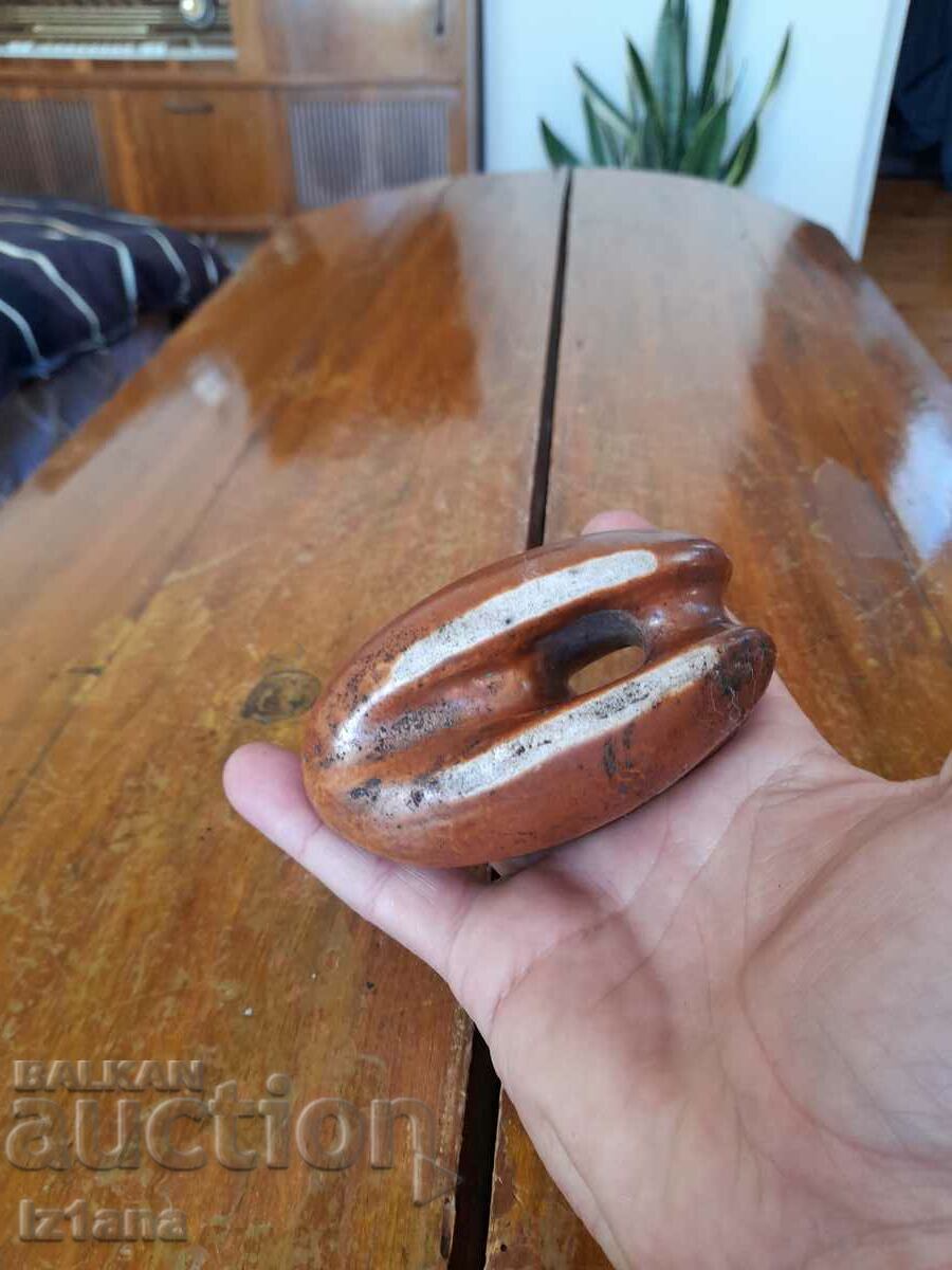 Old porcelain antenna insulator with price 18.00 BGN | € 9.20