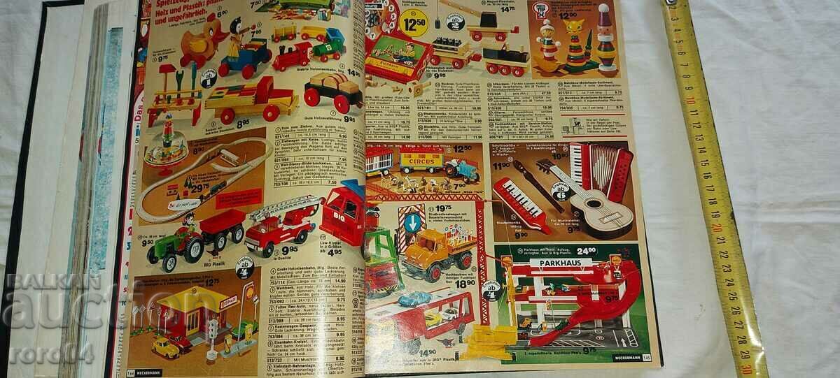 Licitație NECKERMANN - CATALOG - 1975/76