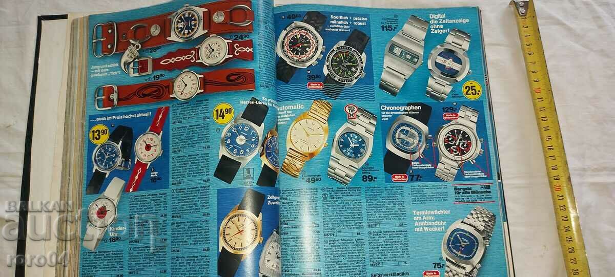 NECKERMANN - CATALOG - 1975/76 - 5 NECKERMANN - CATALOG - 1975/76 - 5