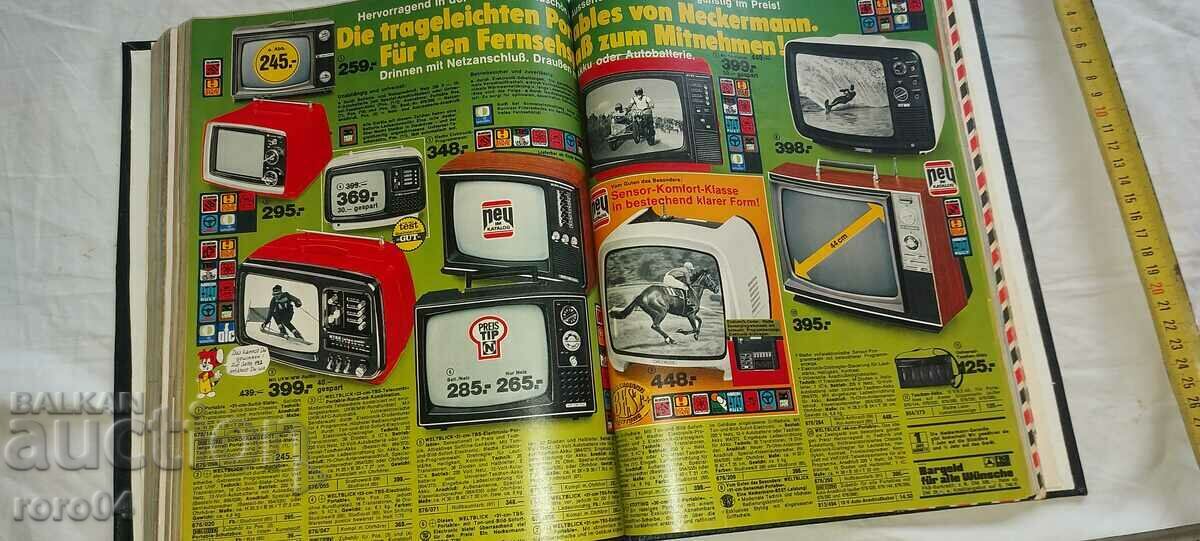 NECKERMANN - CATALOG - 1975/76 - 6 NECKERMANN - CATALOG - 1975/76 - 6