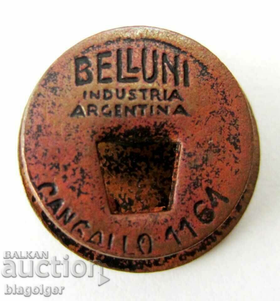 Delivery of Rare Soccer Badge-Argentina-First Soccer Title-1921