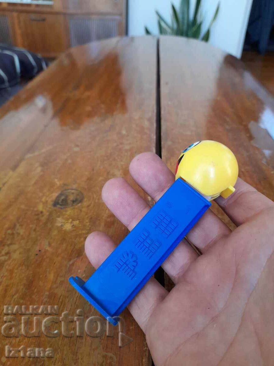 A box of PEZ candy with price 5.00 BGN | € 2.56 A box of PEZ candy with price 5.00 BGN | € 2.56