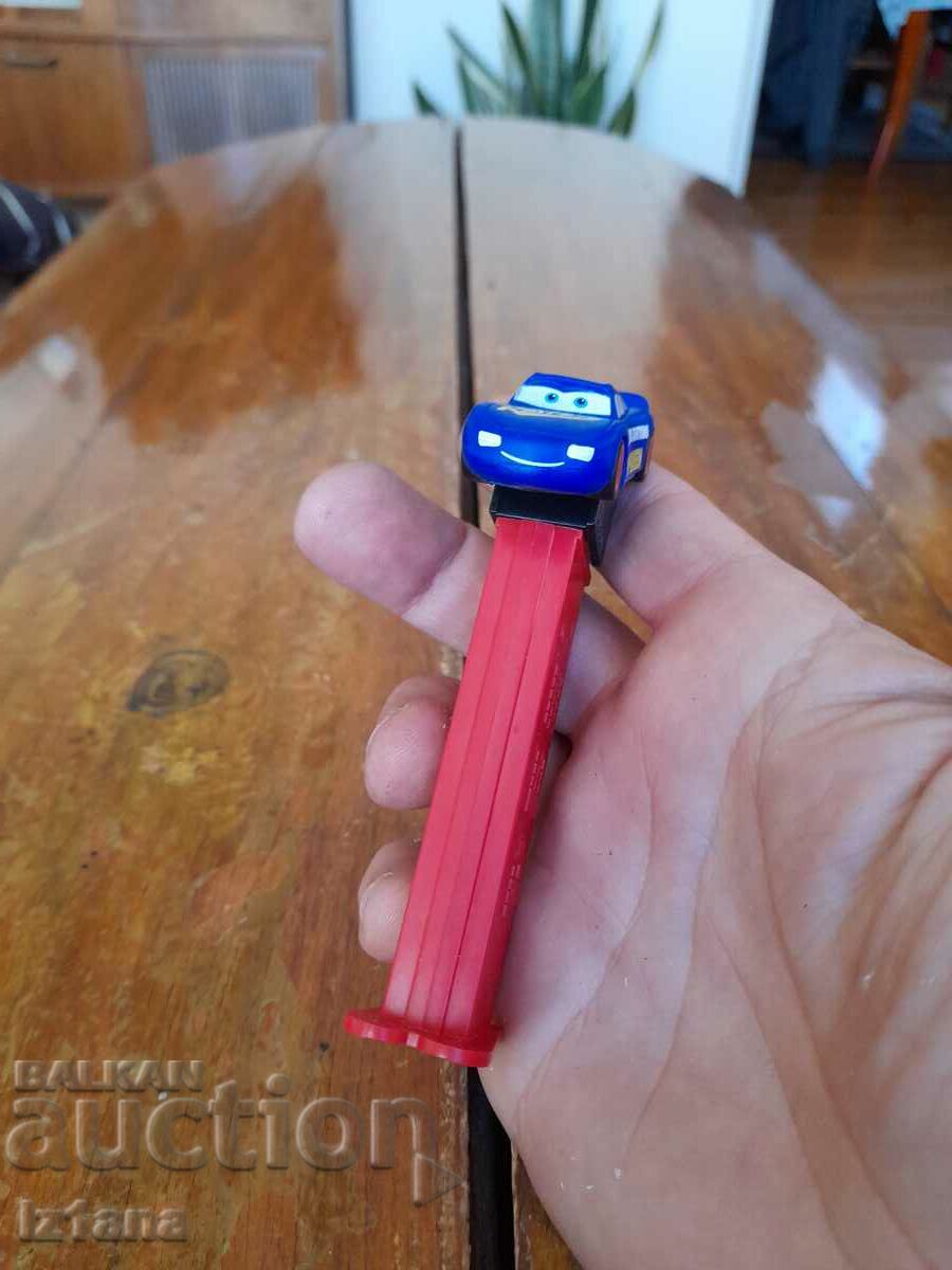 A box of PEZ candy with price 5.00 BGN | € 2.56 A box of PEZ candy with price 5.00 BGN | € 2.56