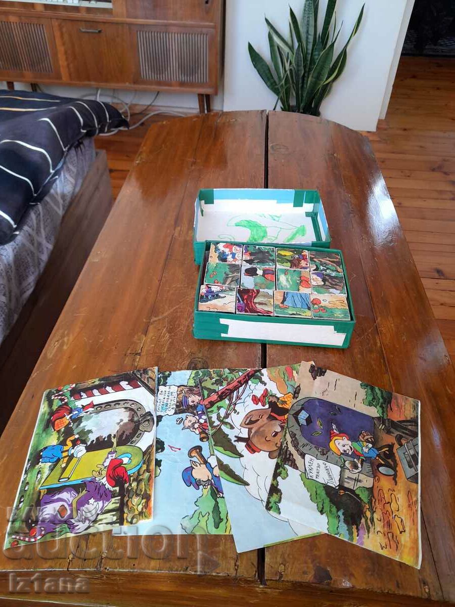 An old children's game with cubes with price 35.00 BGN | € 17.90 An old children's game with cubes with price 35.00 BGN | € 17.90