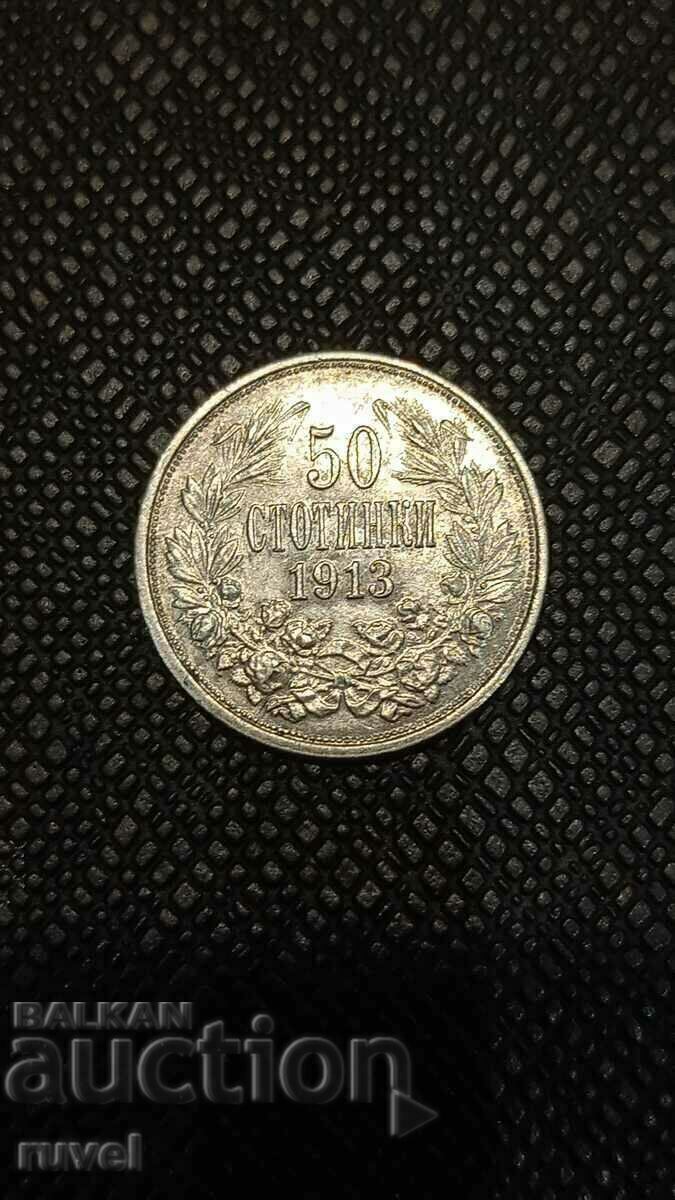 50 cents 1913