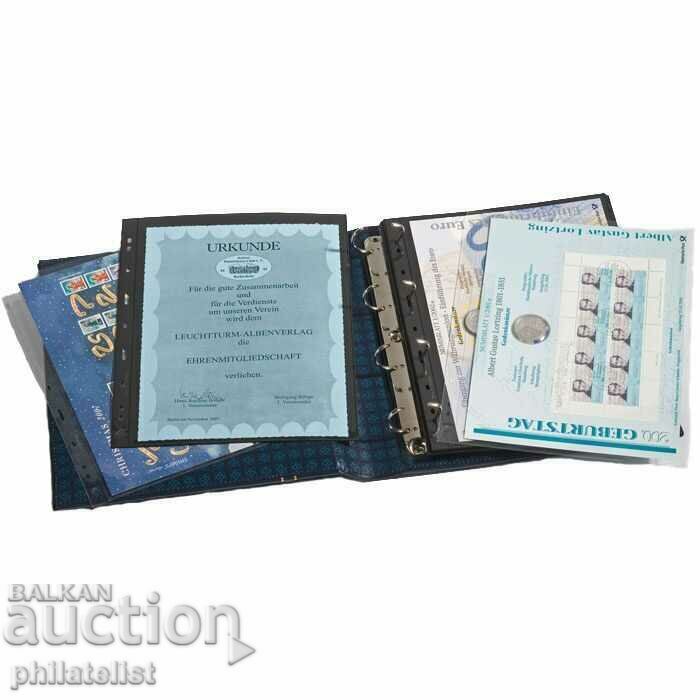 Leuchtturm Grande Classic luxury album with cassette A4, green with price 80.00 BGN | € 40.90 Leuchtturm Grande Classic luxury album with cassette A4, green with price 80.00 BGN | € 40.90