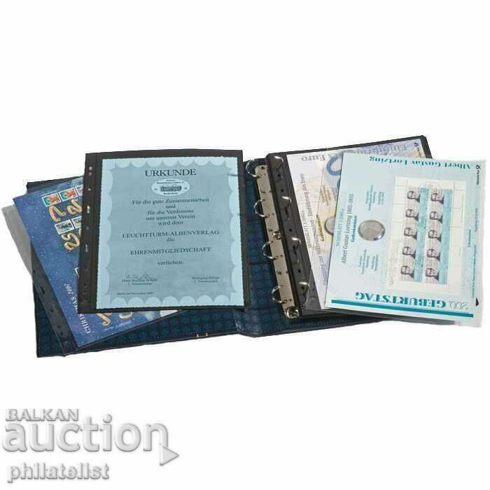 Leuchtturm Grande Classic deluxe album with cassette, red with price 80.00 BGN | € 40.90