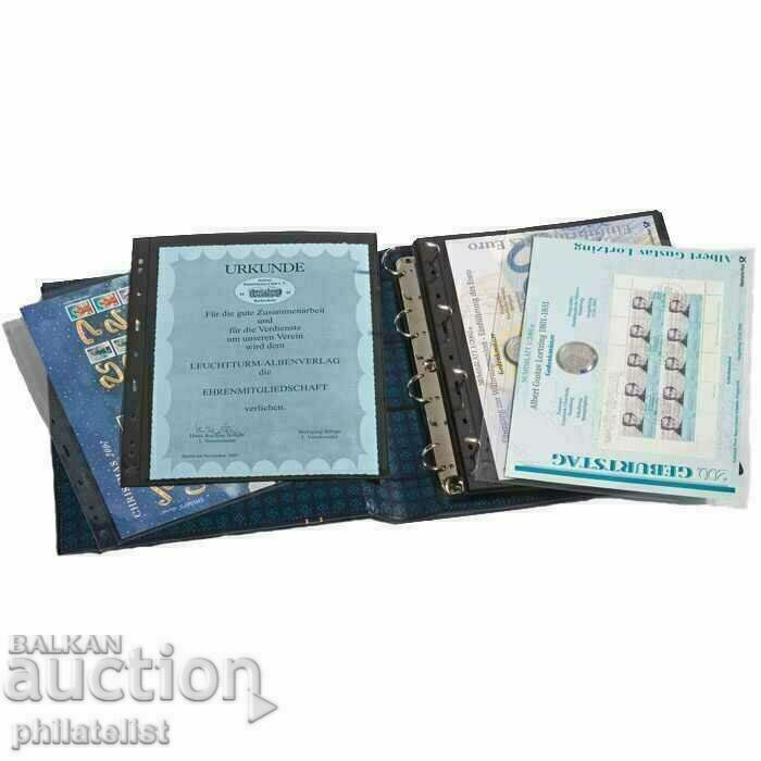 Leuchtturm Grande Classic luxury album with cassette A4, black with price 80.00 BGN | € 40.90