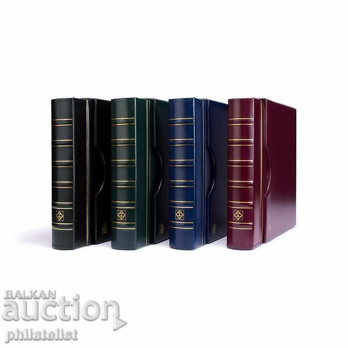 Auction  Leuchtturm Grande Classic luxury album with cassette A4, black