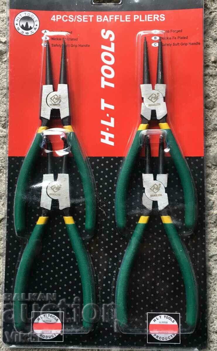 Set of pliers HLT, 4 parts