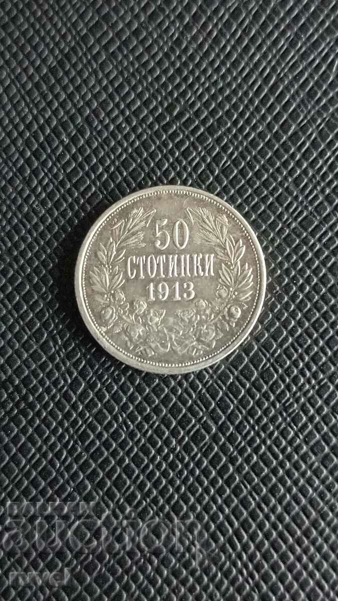 50 de cenți 1913