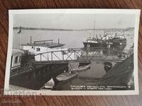 Καρτ ποστάλ Βασίλειο της Βουλγαρίας - θέα Svishtov από το λιμάνι