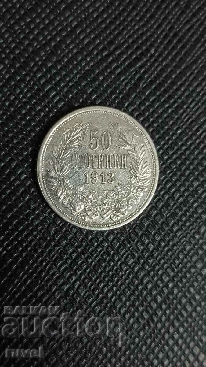 50 cents 1913