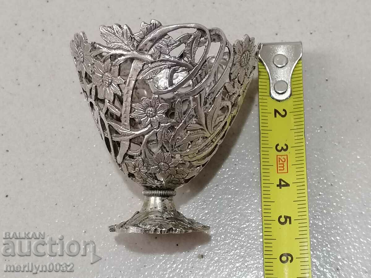 Revival silver openwork zalb Easter egg silver - 5