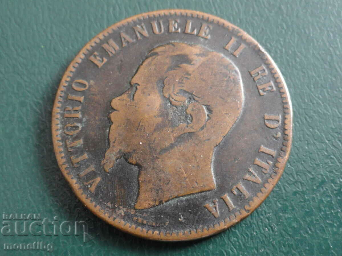 Παράδοση Ιταλία 1863 - 10 centesimi Παράδοση Ιταλία 1863 - 10 centesimi
