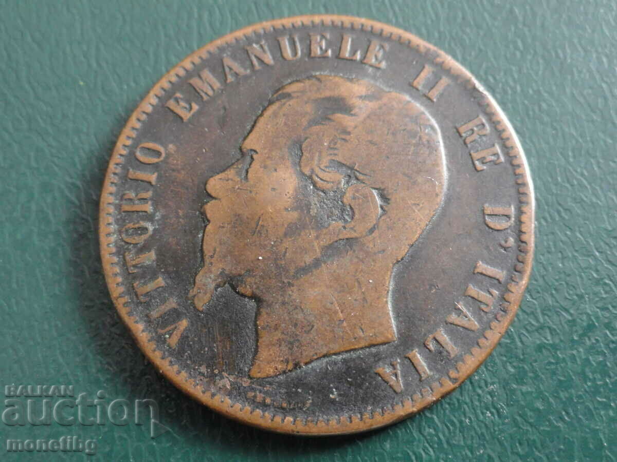 Italy 1863 - 10 centesimi - 6 Italy 1863 - 10 centesimi - 6
