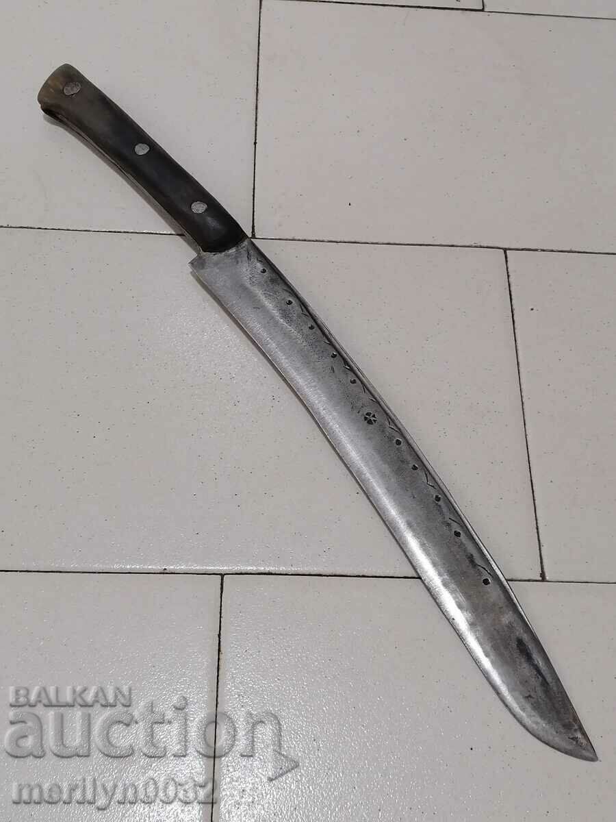 Shepherd's knife, karakulak with horned blacks