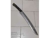 Shepherd's knife 48cm/3.8cm karakulak horned black primitive