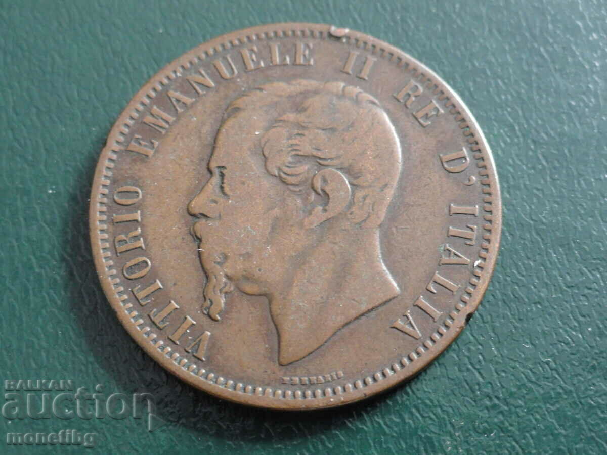 Delivery of Italy 1866 - 10 centesimi (M)