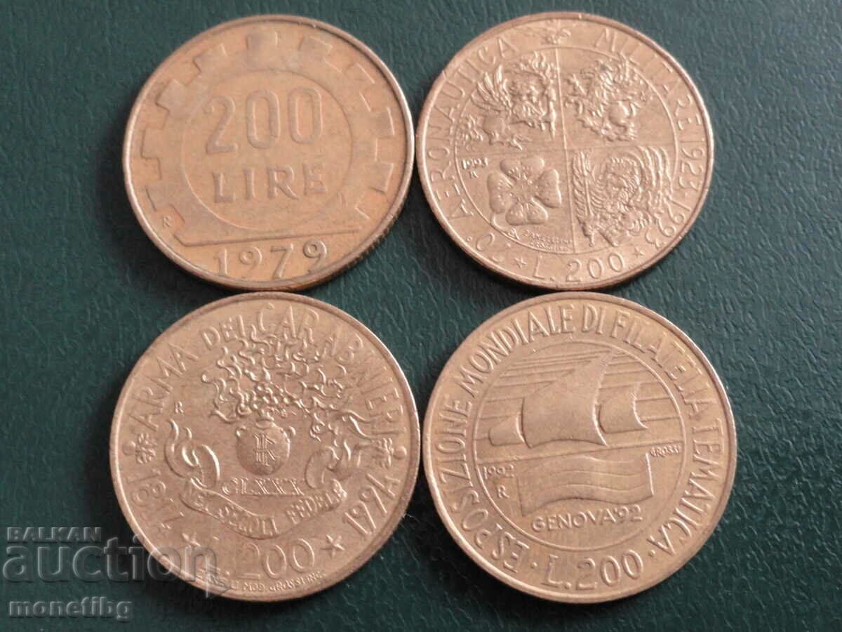 Delivery of Italy 1979-94 - 200 pounds (4 pieces) Delivery of Italy 1979-94 - 200 pounds (4 pieces)