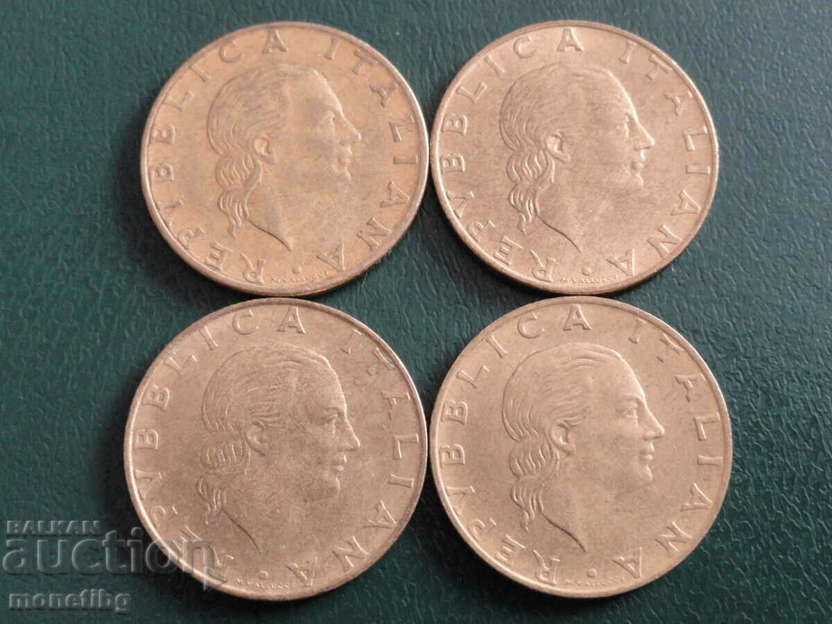 Italy 1979-94 - 200 pounds (4 pieces) Italy 1979-94 - 200 pounds (4 pieces)