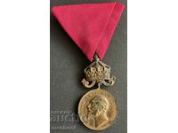 5521 Царство България медал За Заслуга бронзов корона Цар