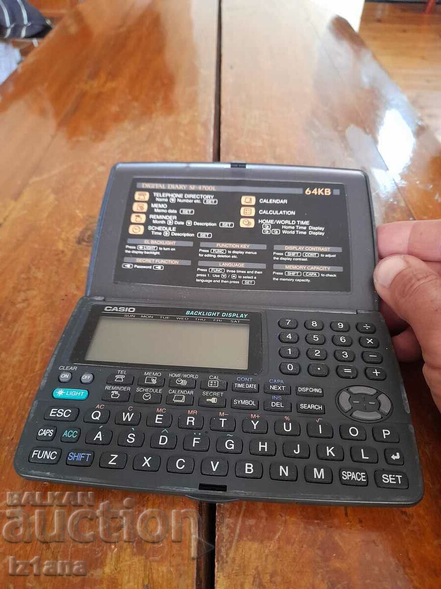 Licitație Vechi Organizator Casio SF4700L Licitație Vechi Organizator Casio SF4700L