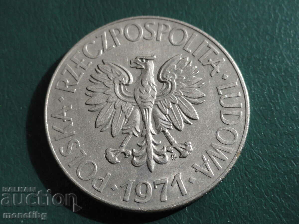 Poland 1971 - 10 zlotys "Tadeusz Kosciuszko" with price 4.30 BGN | € 2.20 Poland 1971 - 10 zlotys "Tadeusz Kosciuszko" with price 4.30 BGN | € 2.20