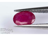 Ruby 0.44ct heat only oval cut #4