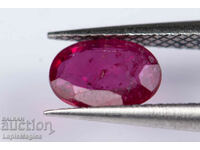 Ruby 0.61ct only heated oval cut #5